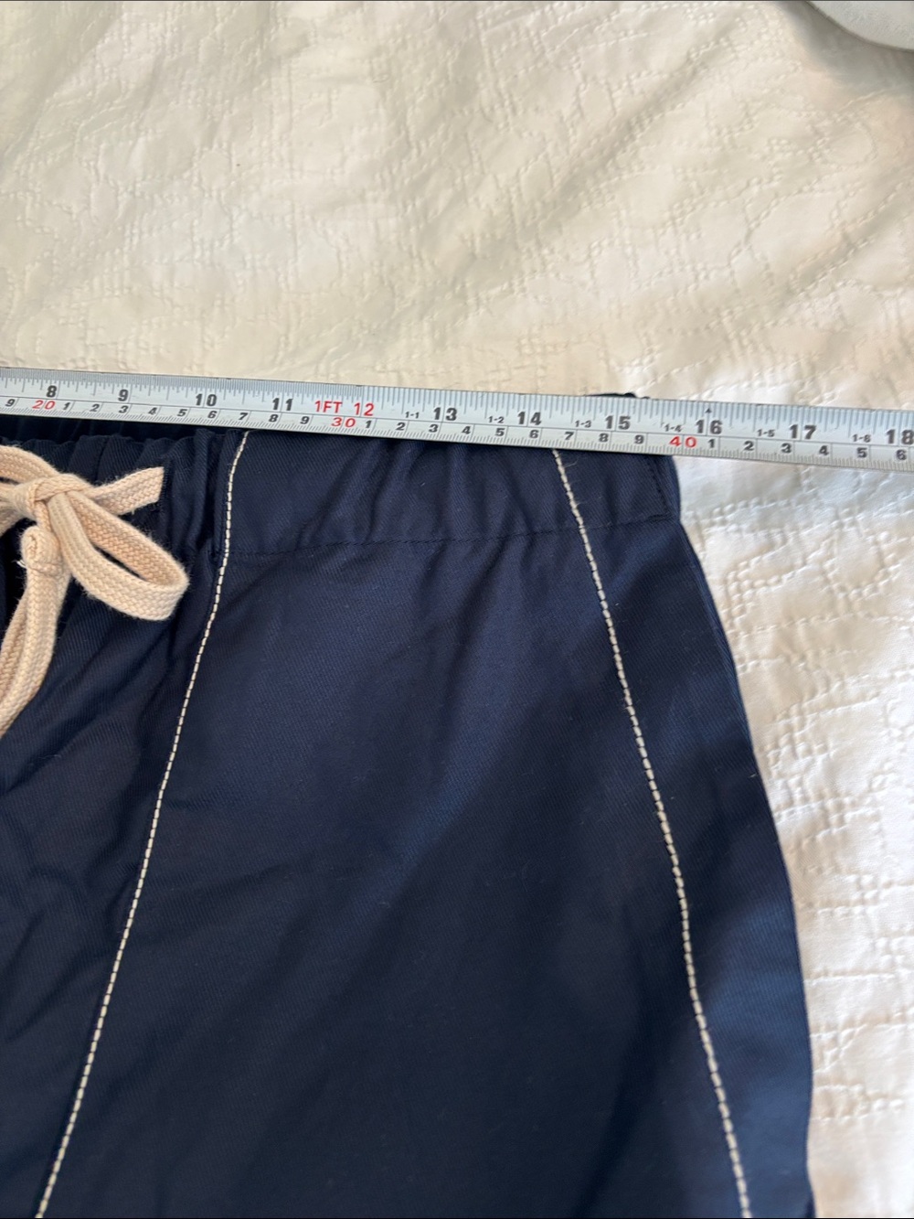 Banana Republic High Ride Wide Leg pants
 Navy Size M
Coastal chic Nautical - Picture 9 of 13